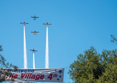 Village Fourth Fly Over